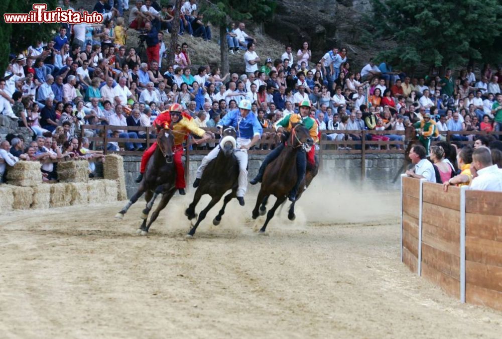 Immagine La corsa del Palio dei Rioni uno degli eventi di Castiglion Fiorentino