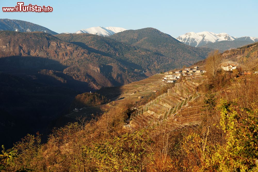 Immagine Panorama autunnale della Valle di Cembra in Trentino