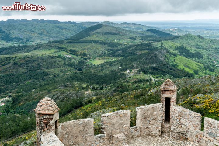 Immagine Panorama dei dintorni di Marvao, Portogallo, dal castello medievale - © ahau1969 / Shutterstock.com