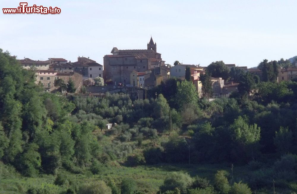 Immagine Panorama del borgo di Terricciola in Toscana - © LigaDue - CC BY 3.0, Wikipedia