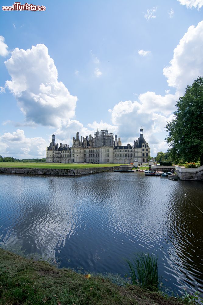 Immagine Panorama del Castello di Valençay (Château de Valençay), nella regione Centro-Valle della Loira, in Francia.