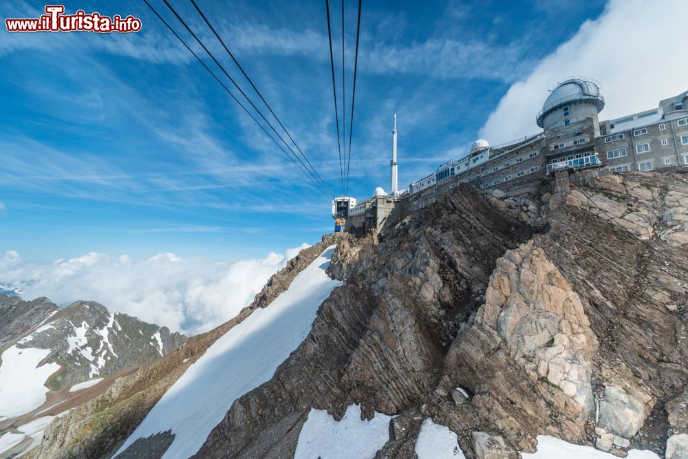 Immagine Panorama del Pic du Midi de Bigorre negli Alti Pirenei (Francia) dalla cabinovia.