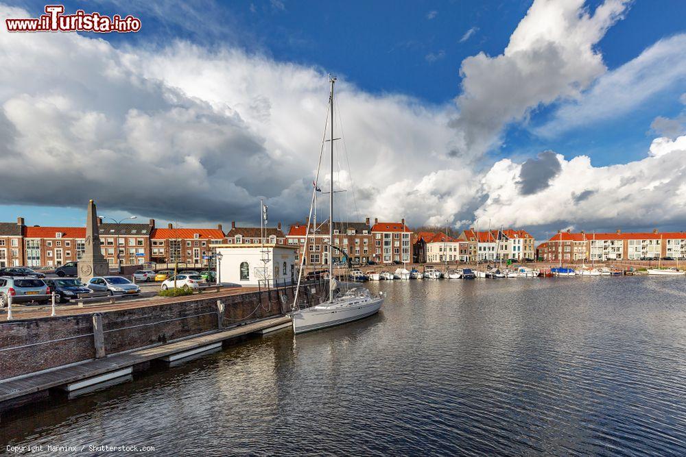 Immagine Panorama della marina di Middelburg, Olanda, a Rotterdamsekaai - © Manninx / Shutterstock.com