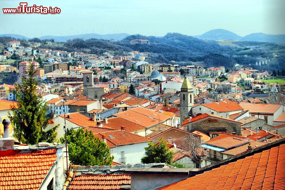 Immagine Panorama di Agnone, borgo Bandiera Arancione del Molise
