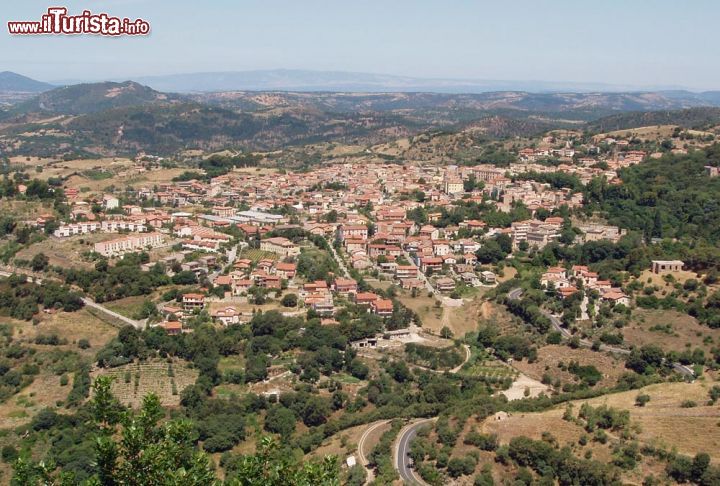 Immagine Il panorama di Laconi, altopiano del Sarcidano in Sardegna