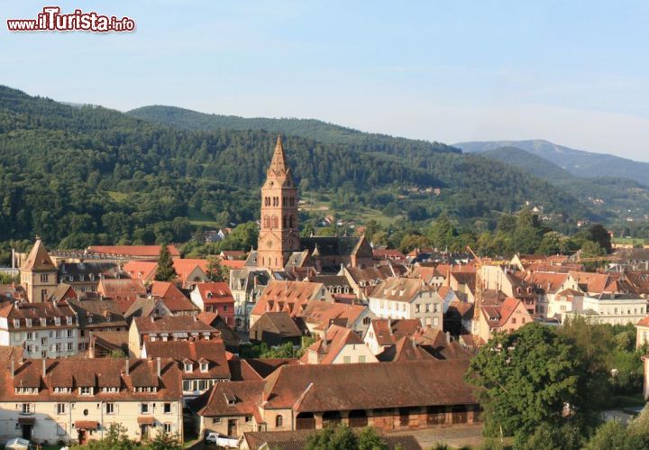 Immagine Panorama di Munster un dettaglio del cuore del borgo dei Vosgi in Francia, più precisamente in Alsazia - © Wernain S. -  CC BY-SA 3.0 - Wikimedia Commons.
