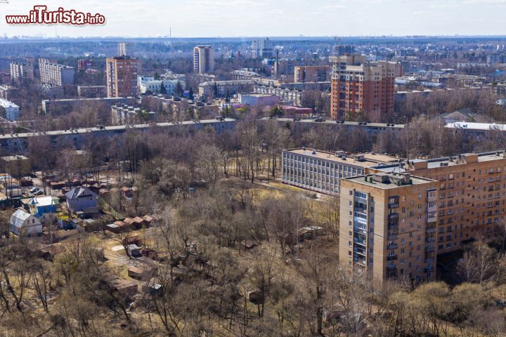 Immagine Panorama di Pushkin la città nei sobborghi meridionali di San Pietroburgo - © bellena / Shutterstock.com