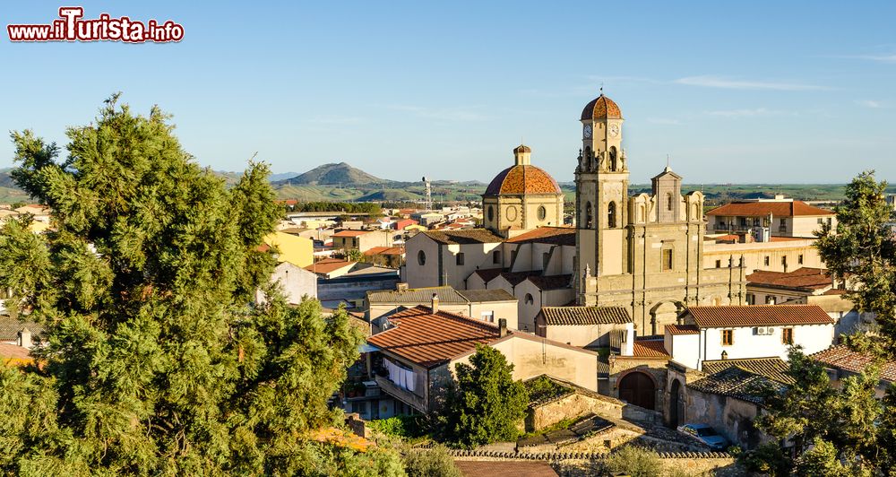 Immagine Panorama di Sanluri in Sardegna