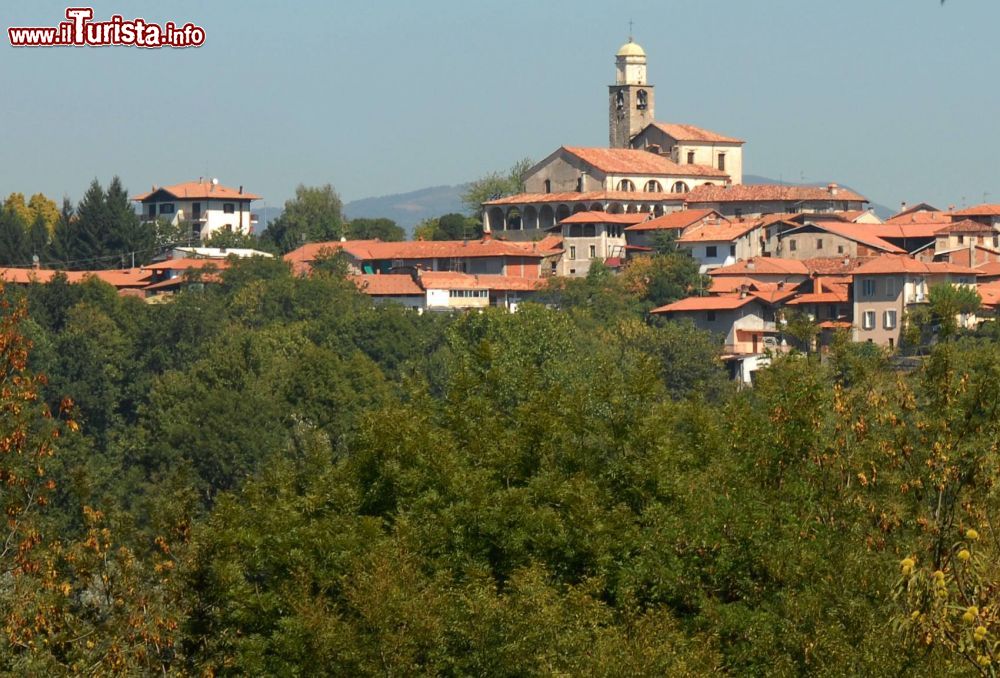 Immagine Panorama di Soriso vicino al Lago d'Orta in Piemonte