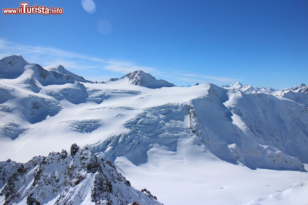 Immagine Panorama invernale dal Pitztal Glacier in Austria