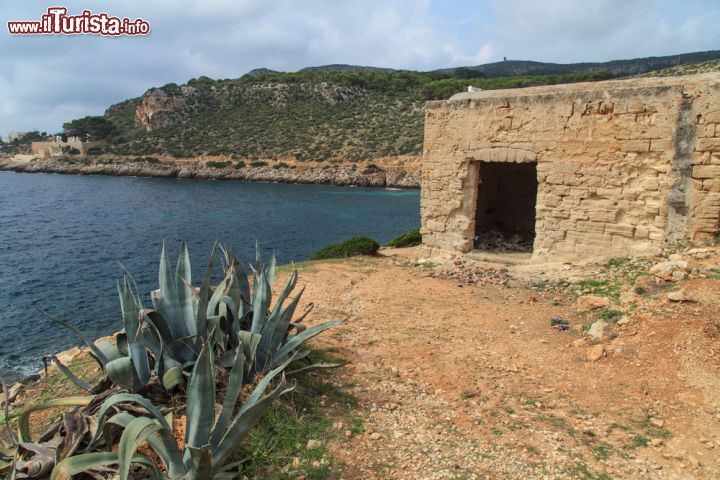 Immagine Scorcio panoramico della costa di Levanzo, Sicilia. La caratteristica conformazione geomorfologica dell'isola offre grotte di grande interesse storico archeologico - © Marcin Krzyzak / Shutterstock.com