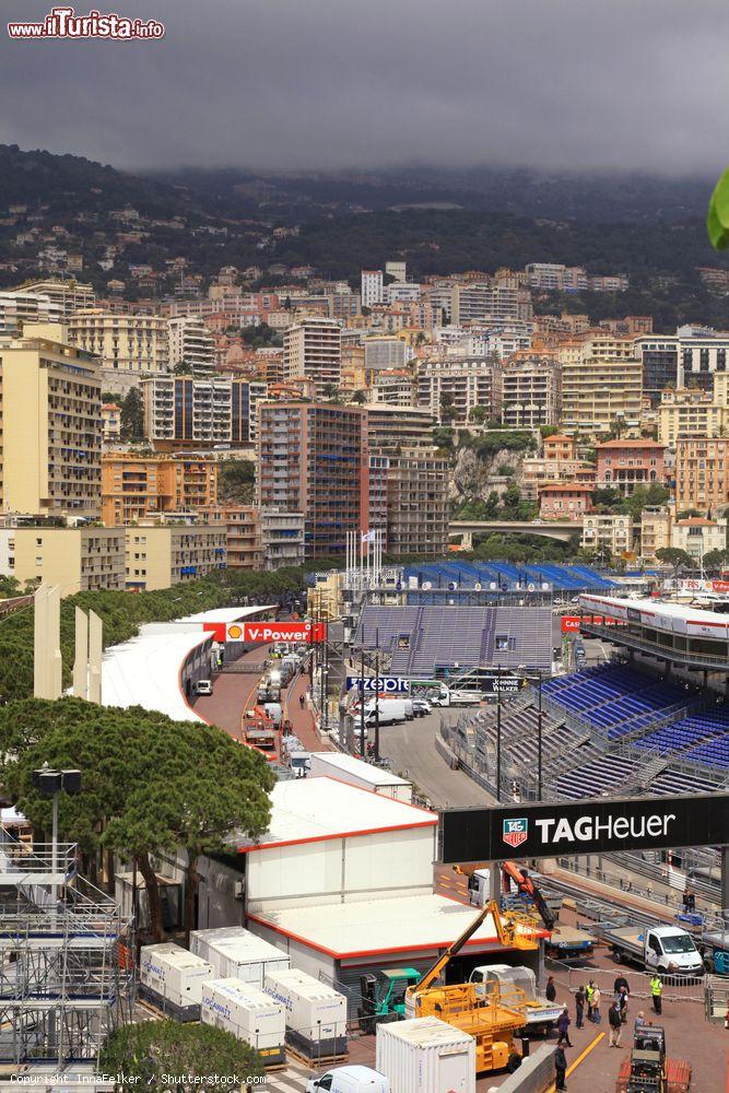 Immagine Panorama su una strada di Monte Carlo dopo la gara di Formula 1, principato di Monaco - © InnaFelker / Shutterstock.com