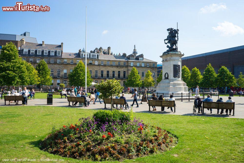 Immagine Panorma su Eldon Square a Newcastle upon Tyne, Inghilterra - © DavidGraham86 / Shutterstock.com