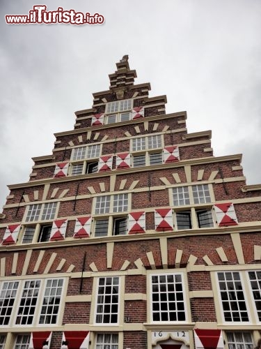 Immagine Particolare di una casa del 1612 a Leiden, Paesi Bassi