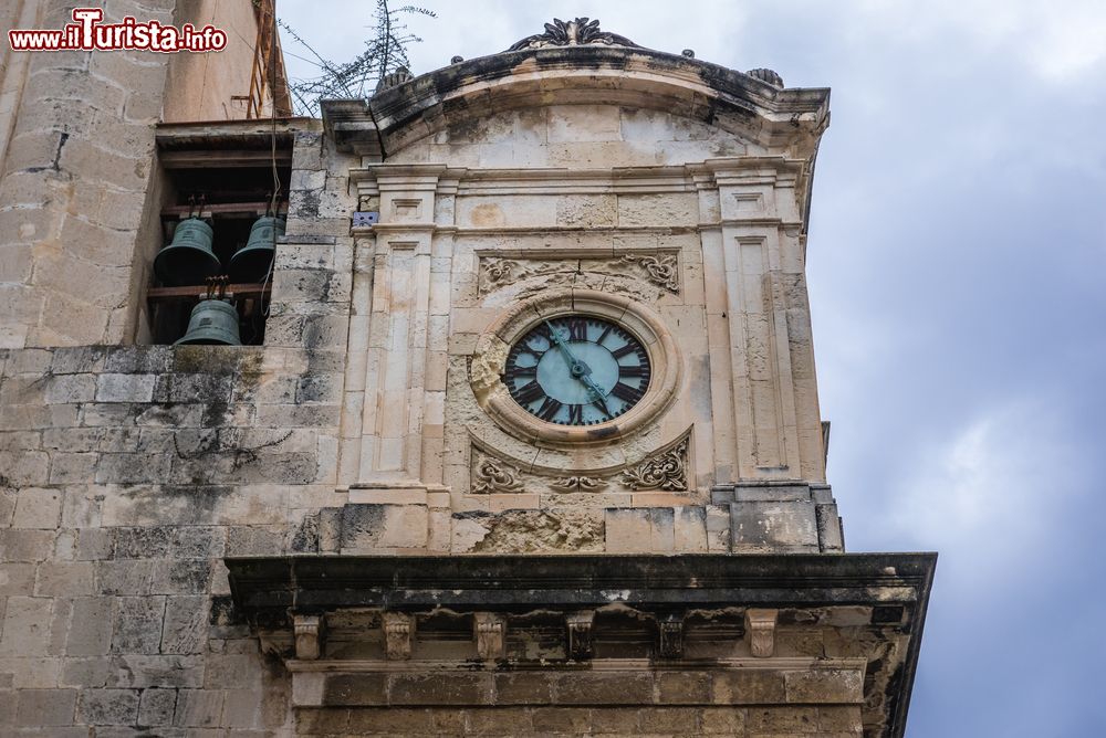 Immagine Particolare della chiesa dedicata all'Immacolata Concezione sull'isola di Ortigia, Siracusa, Sicilia.