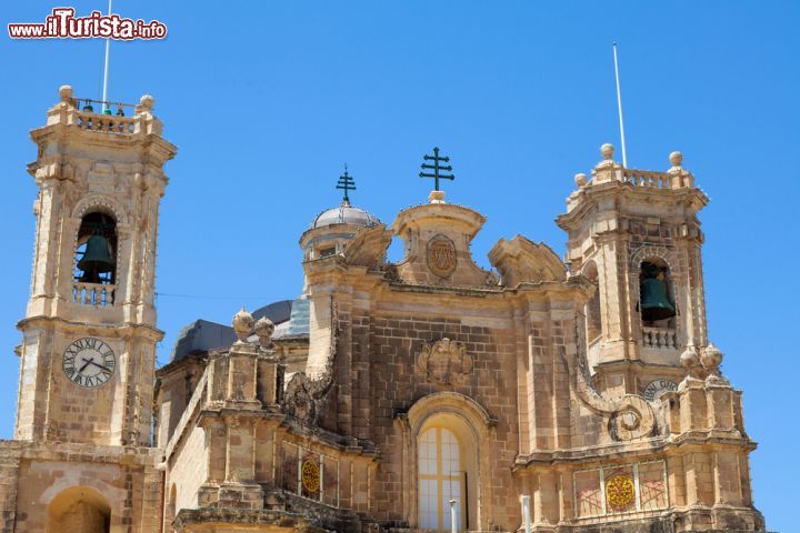 Immagine Dettaglio della collegiata di Gharb, isola di Gozo - © Italianvideophotoagency / Shutterstock.com