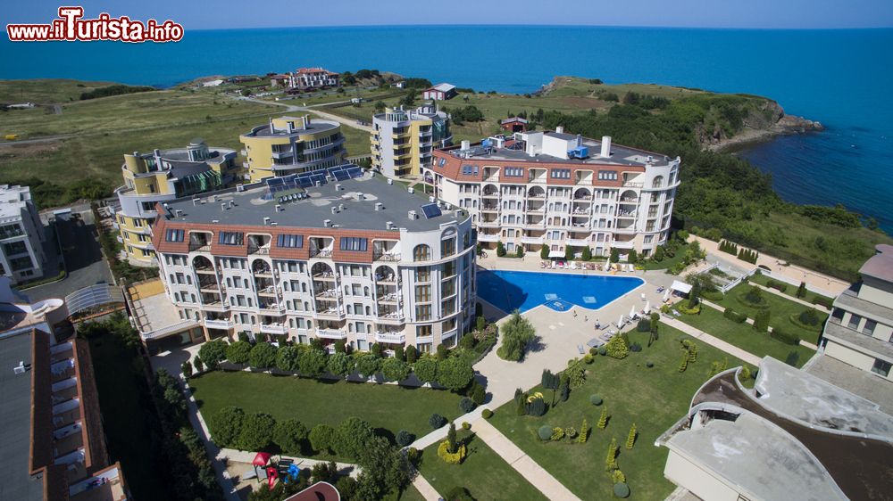 Immagine Particolare dei resort turistici a Sinemorets sul mare a sud della Bulgaria
