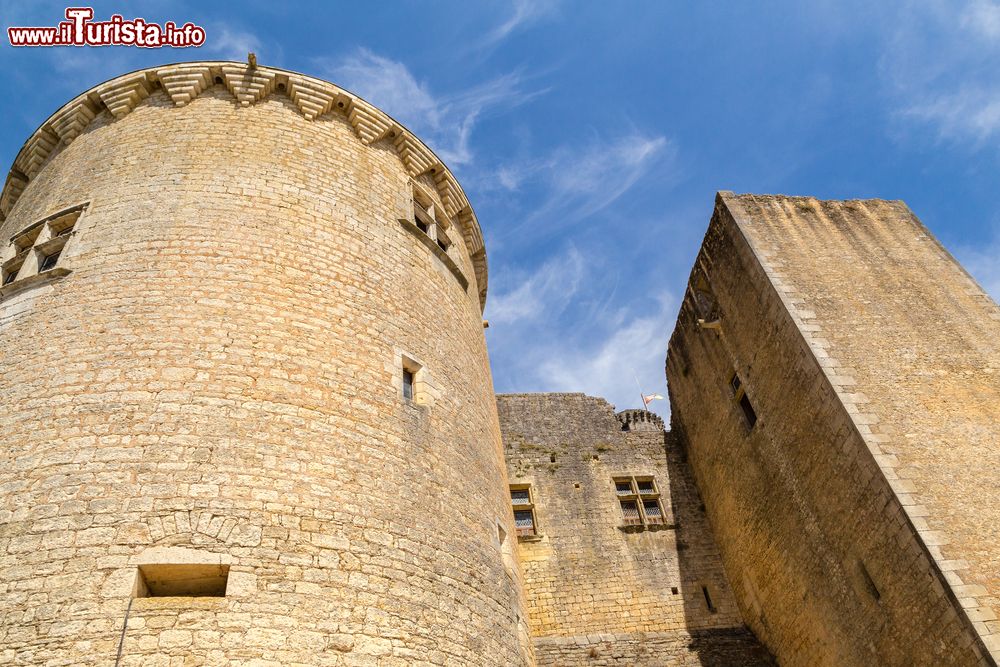 Immagine Particolare del castello di Bonaguil, sud-ovest della Francia