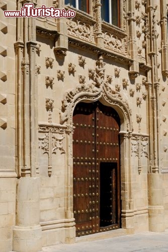 Immagine Particolare del portale d'ingresso del Palazzo di Jalbalquinto, Baeza, Andalusia, Spagna  - © Ammit Jack / Shutterstock.com