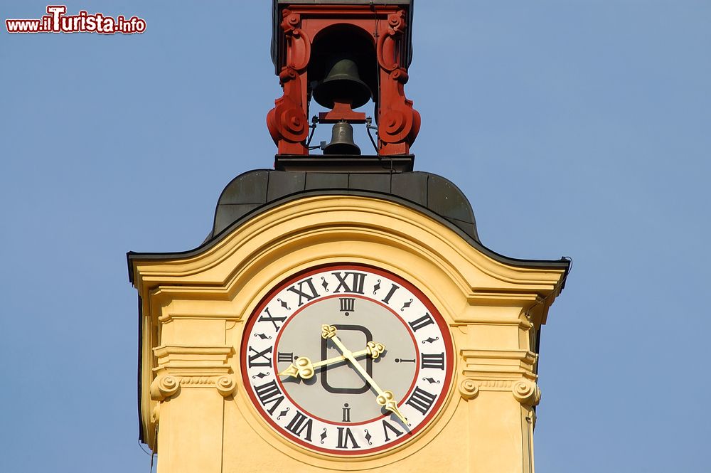 Immagine Particolare dell'orologio del nuovo castello di Ingolstadt, Germania.