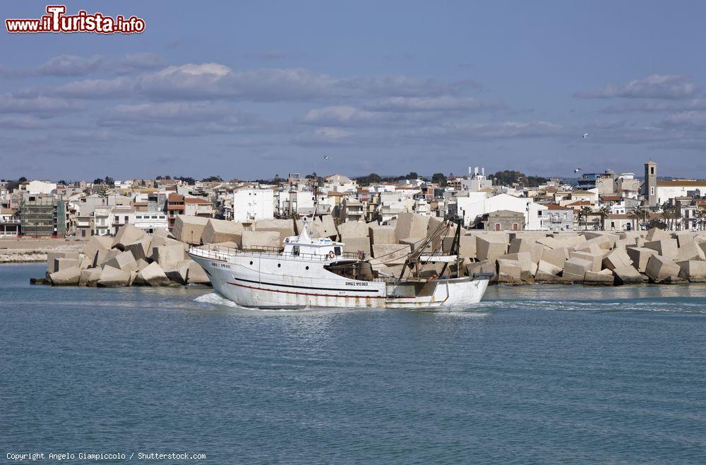 Immagine Peschereccio nel porto di Scoglitti, frazione di VIttoria in Sicilia, provincia di Ragusa - © Angelo Giampiccolo / Shutterstock.com