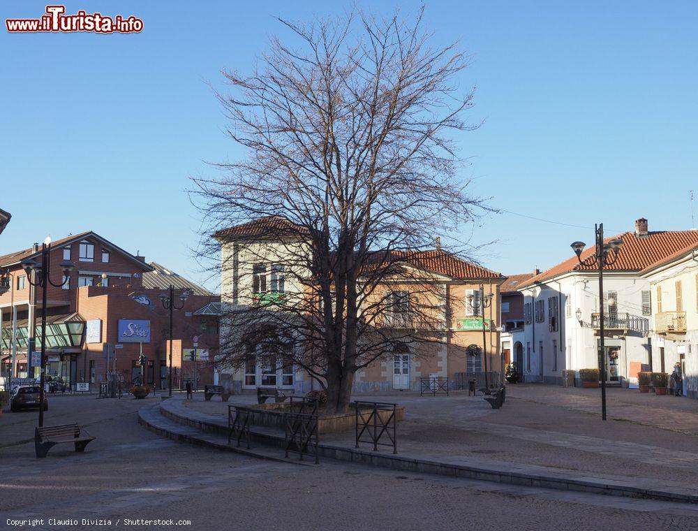 Immagine Piazza Matteotti nel centro storico di Grugliasco in Piemonte - © Claudio Divizia / Shutterstock.com