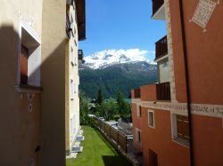 Vista dal centro di Silvaplana