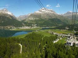 Silvaplana e Surlej funivia Corvatsch