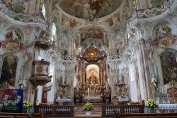 Abside della Basilica di Birnau in Germania, dintorni di Uberlingen