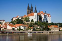 Albrechtsburg Meissen, il castello sulle rive del fiume Elba in Germania - © tagstiles.com - S.Gruene / Shutterstock.com