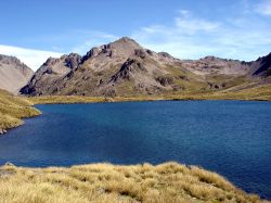 L'Angelus Lake si trova nella regione di Tasman, isola del Sud, Nuova Zelanda - © Martin Horsky / Shutterstock.com