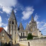 Appartamenti Reali di Loches. Il borgo medievale si trova nel Centro, in Francia, lungo il magnifico percorso turistico dei Castelli della Loira - © Pecold / Shutterstock.com