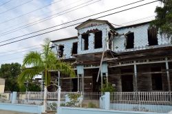 La casa di Dona Emilia Jimenez Pereira, sorella di Juan Isidro Jimenez Pereira - presidnete della Repubblica Dominicana fra il 1800 ed il 1900, esempio dell' architettura coloniale che contraddistingue ...