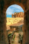 Arena di Thysdrus, ovvero l'anfiteatro di El Jem in Tunisia, cetto anche il Colosseo del nord Africa - © Marcin Sylwia Ciesielski / Shutterstock.com