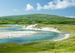 La spiaggia di Barleycove  nella contea di Cork costa sud occidentale dell'Irlanda