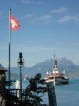 Brunnen, Svizzera: il  Lago dei Quattro Cantoni.