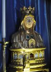 Il Busto di Santa Marta  che racchiude le relique si trova a Tarascon, in  Provenza (Francia)