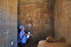 Camera scavata nelle rocce del Gebel Barkal, il famoso Tempio di Amon di Karima