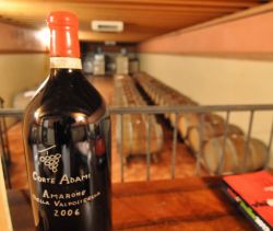 Cantina Corte Adami a Soave: una preziosa bottiglia di Amarone