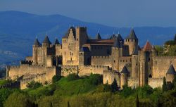 La cittadella di Carcassonne, nell'Occitanie ...