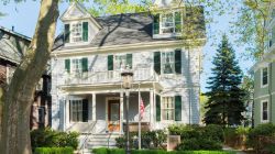 La casa natale di John Fitzgerald Kennedy in centro a Boston