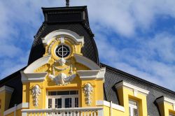 Casa patrizia con i muri color giallo a Punta Arenas in Cile - © Curioso / Shutterstock.com
