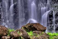 Cascata Vaimahutu a Tahiti