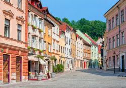 Case colorate del borgo storico di Lubiana (Ljubljana) in Slovenia - © Boris Stroujko / Shutterstock.com