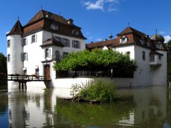 Castello di Bottmingen, Basilea - Questo maestoso castello sull'acqua costruito nel XIV° secolo è stato recentemente restaurato e adibito ad ospitare banchetti e cerimonie di ...