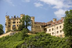 Castello di Hohenschwangau nei pressi della città ...