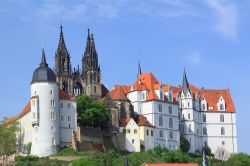 Castello di Meissen, chiamato Albrechtsburg, si trova a domanire la città della Sassonia, in Germania  - © jopelka / Shutterstock.com