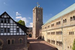 Castello di Wartburg Patrimonio Unesco vicino Eisenach luogo legato a Wagner