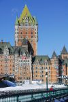 Chateau Frontenac, Ville de Quebec, Canada: è l'edificio più fotografato della città. Diversamente da quanto si potrebbe immaginare, non si tratta di una residenza di ...