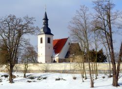 La chiesa di San Giorgio a Pilsen, in Boemia, ...